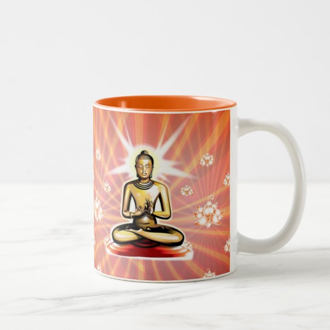 Buddha Meditates Mug (Right)