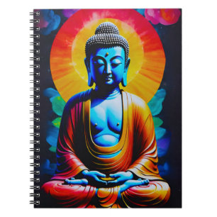Buddha Meditates Notebook