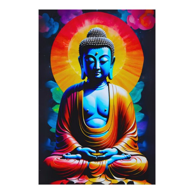 Buddha Meditates  Photo Print (Front)