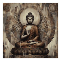 BUDDHA MEDITATING, A P #2