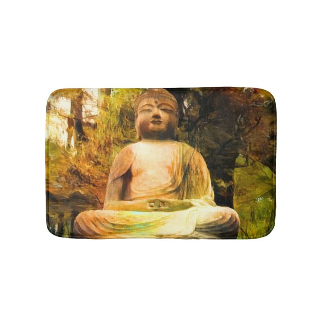 Buddha Meditation Bath Mat (Front)