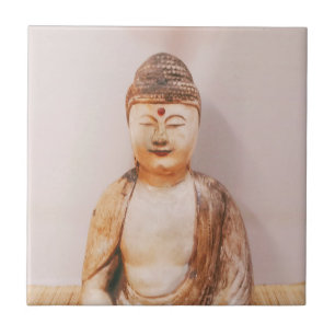 Buddha Meditation Ceramic Tile