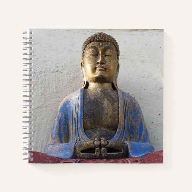 Buddha, meditation journal, photography notebook (Front)