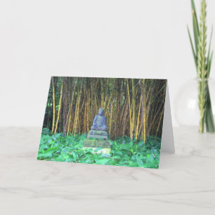 Buddha Meditation - Kauai, Hawaii Card