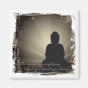 Buddha Mind Is Everything Magnet