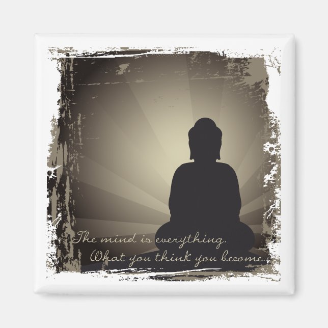 Buddha Mind Is Everything Magnet (Front)