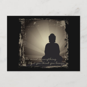 Buddha Mind Is Everything Postcard