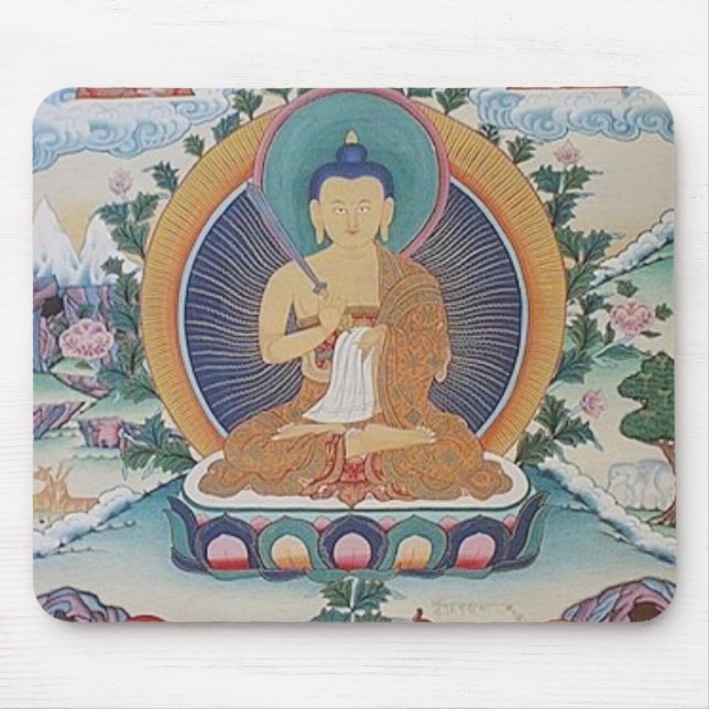 BUDDHA MINDFULNESS MOUSE PAD (Front)