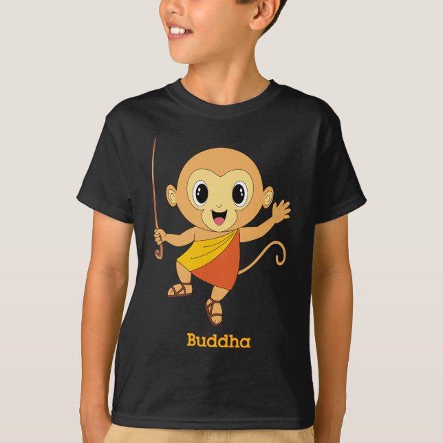 Buddha Monkey™ Clothing T-Shirt (Front)