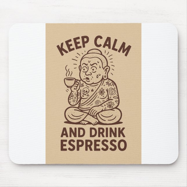 Buddha Mouse Pad (Front)