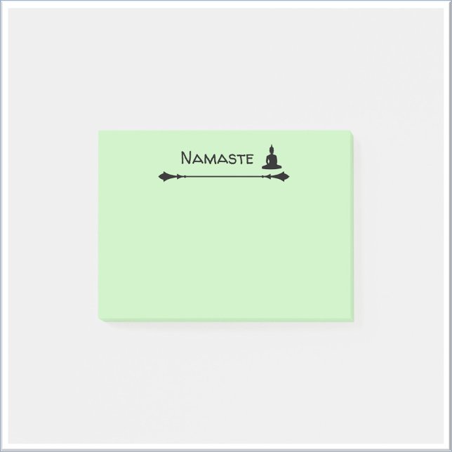 Buddha Namaste Post-it Notes (Creator Uploaded)