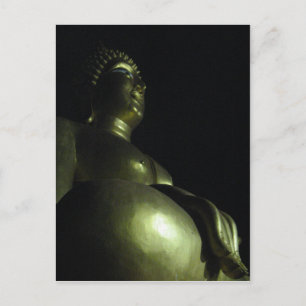 Buddha Night タイ 仏教 Postcard