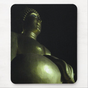 Buddha Night Mouse Pad