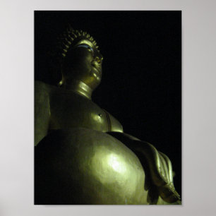 Buddha Night ... Thailand Poster