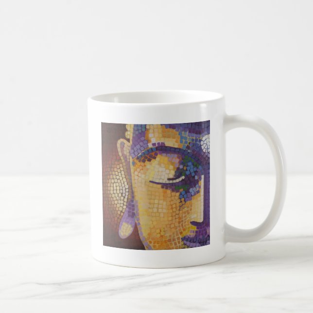 Buddha painting coffee mug (Right)