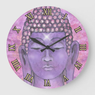 Buddha Painting Large Clock