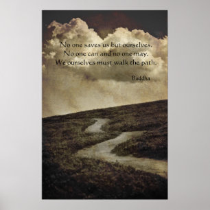 Buddha Path Poster
