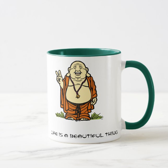 Buddha Peace Mug - Customised (Right)