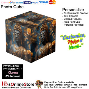 Buddha Photo Cube