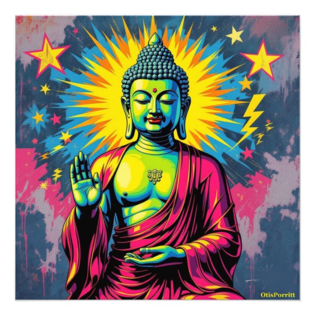 BUDDHA PHOTO PRINT (Front)