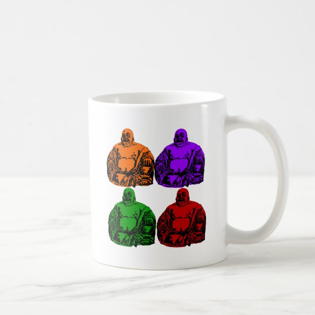 buddha - pop art coffee mug (Right)