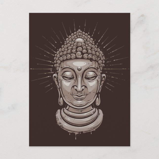 Buddha postcard (Front)