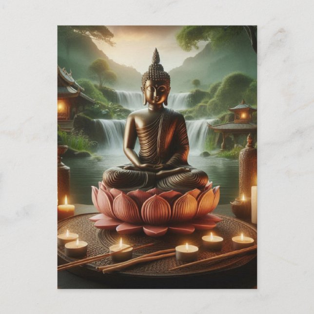 Buddha Postcard (Front)