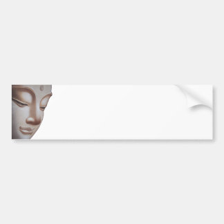 Buddha Profile Bumper Sticker