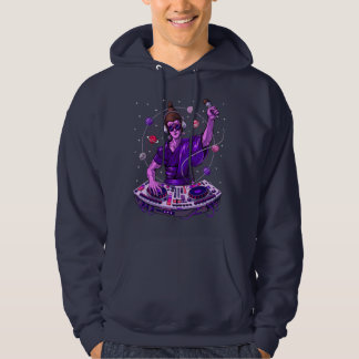 Buddha Psychedelic Music DJ Hoodie