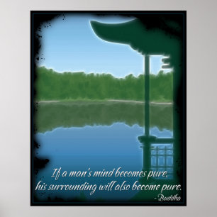 Buddha Pure Quote Poster