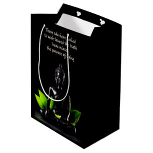 Buddha Quote 1 gift bag