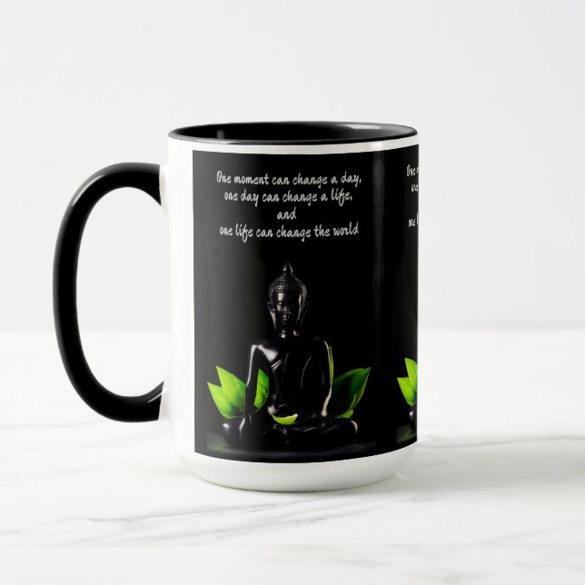 Buddha Quote 2 mugs (Left)