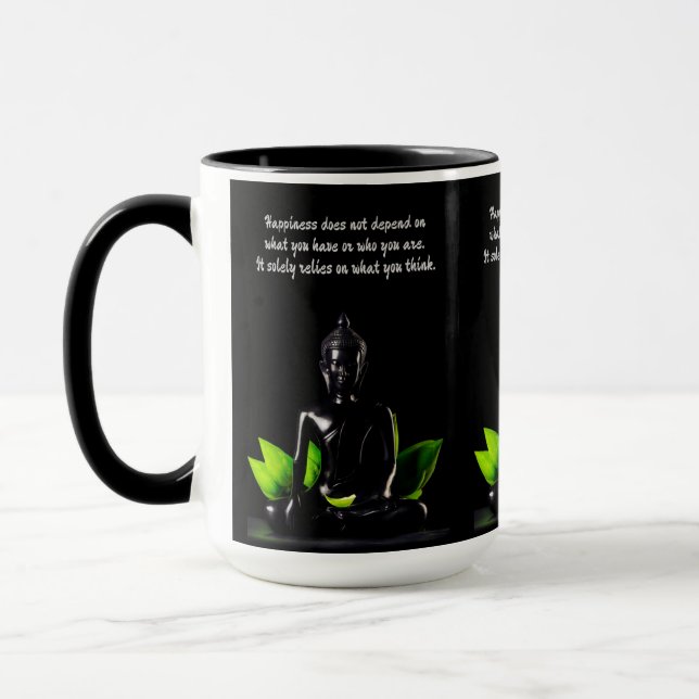 Buddha Quote 4 mugs (Left)