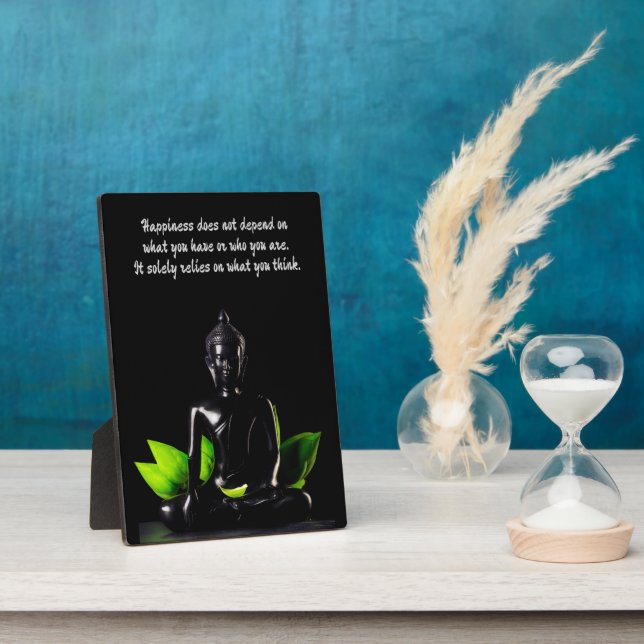 Buddha Quote 4 plaque (Side)