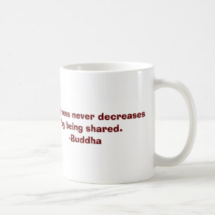 Buddha Quote About Happiness Mug