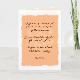 Buddha Quote Card