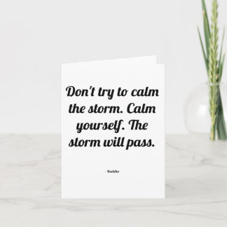 Buddha Quote Card