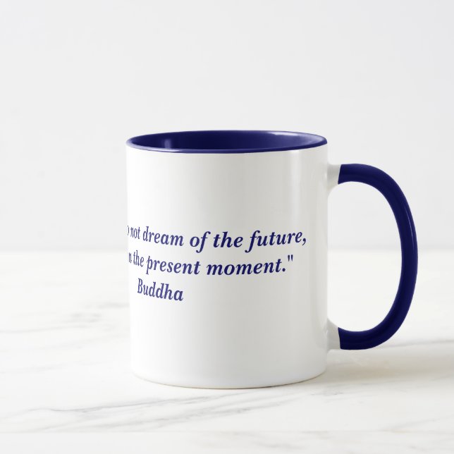 Buddha quote mug (Right)