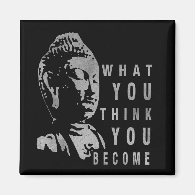 Buddha Quote On Life Motivational Magnet (Front)