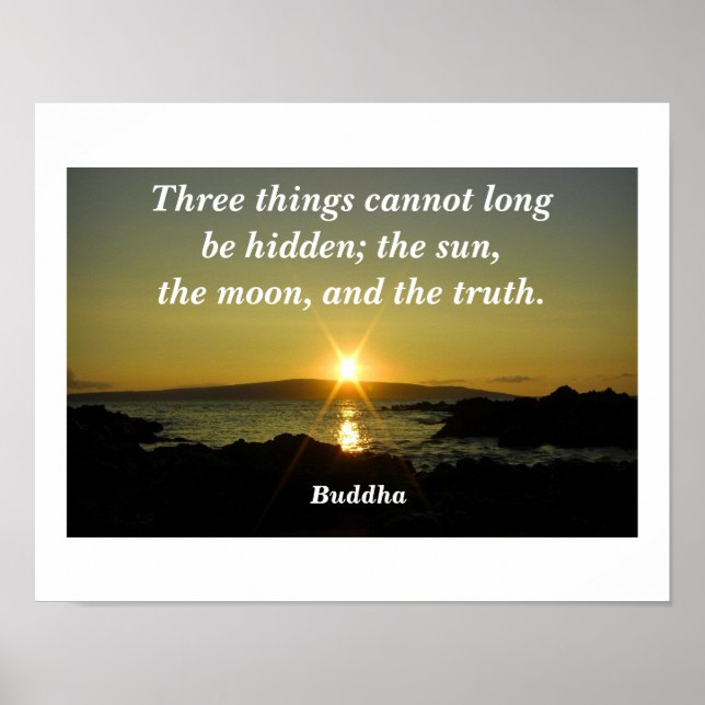 Buddha quote poster (Front)