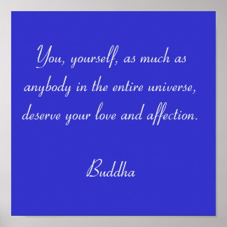 Buddha Quotes #2 Poster