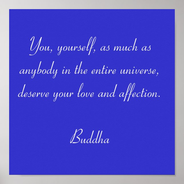 Buddha Quotes #2 Poster (Front)