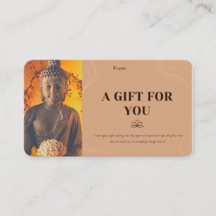 Buddha Quotes A gift for you Personalised Gift Business Card