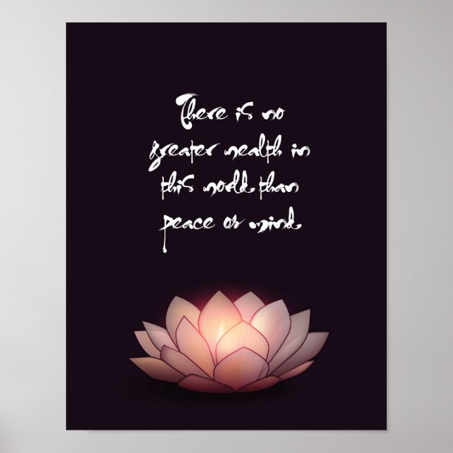 Buddha Quotes on Life  Poster (Front)
