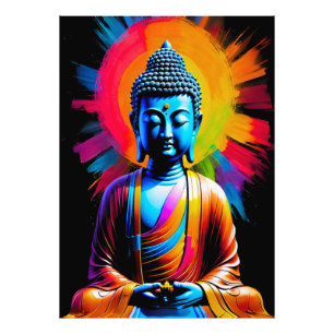 Buddha - Rays of Tranquil Photo Print