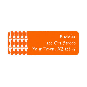 Buddha Return Address Label