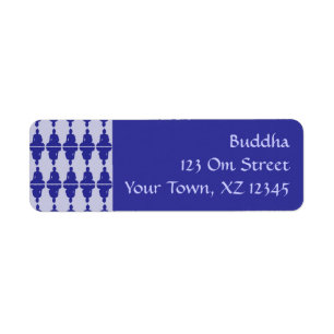 Buddha Return Address Label