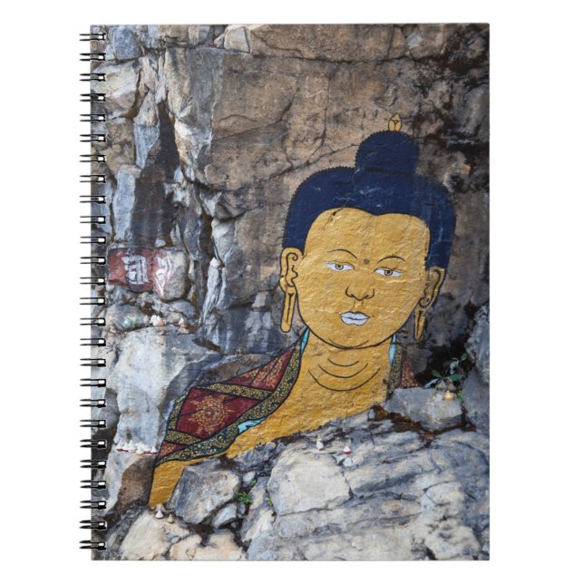 Buddha Rock Painting Notebook (Front)