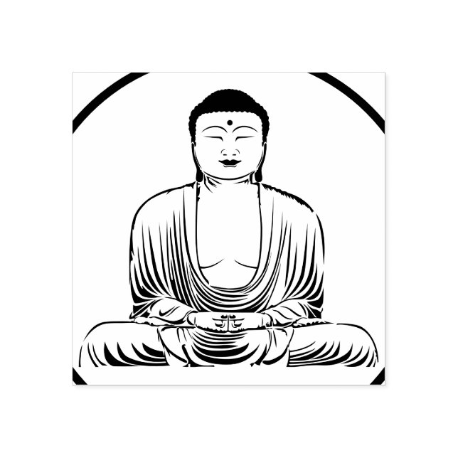 Buddha Rubber Stamp (Imprint)