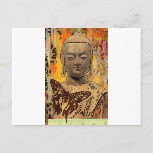 Buddha Rules Postcard (Front)